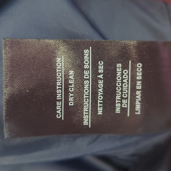 KENDALL & KYLIE PLAID NAVY WOOL COAT JACKET - Picture 11 of 11